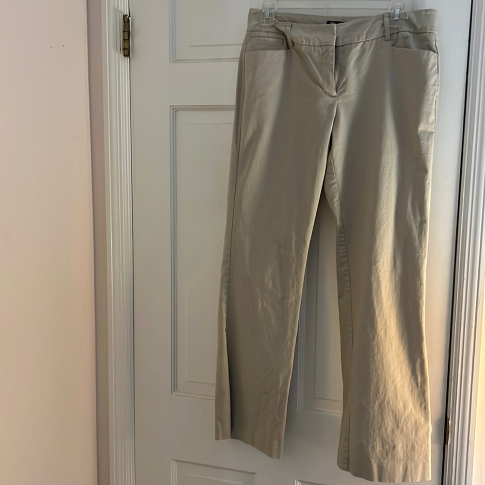 Khaki Dress Pants from New York and Company Size 8.